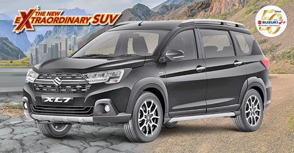 Warna Prime Cool Black Hitam Suzuki XL7